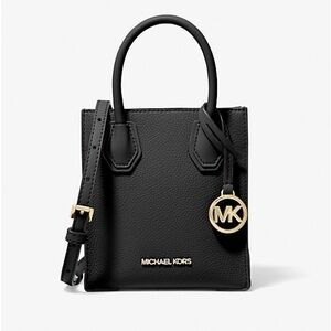 Michael Kors Mercer Extra Small Leather Crossbody Bag